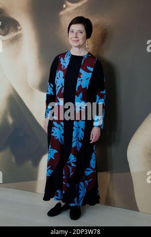 Die italienische Schauspielerin Isabella Rossellini nimmt am 14. Mai 2015 an den Kering Talks "Women in Motion" im Rahmen der 68. Filmfestspiele von Cannes im Hotel Martinez in Cannes Teil. Foto von Alban Wyters/ABACAPRESS.COM Stockfoto