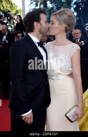 Lilou Fogli und Clovis Cornillac besuchen die Vorführung von "Inside Out" beim 68. Filmfestival von Cannes am 18. Mai 2015 in Cannes, Frankreich. Foto von Lionel Hahn/ABACAPRESS.COM Stockfoto