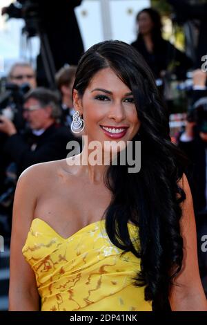 Ayem Nour kommt im Palais des Festivals zur Vorführung des Films Inside Out im Rahmen der 68. Filmfestspiele von Cannes am 18. Mai 2015 in Cannes, Frankreich. Foto von Nicolas Briquet/ABACAPRESS.COM Stockfoto