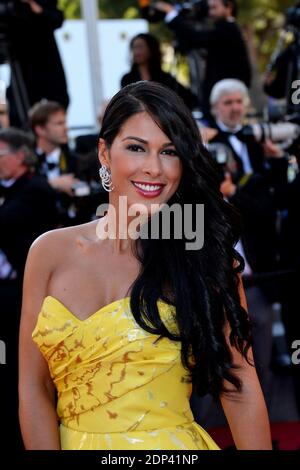 Ayem Nour kommt im Palais des Festivals zur Vorführung des Films Inside Out im Rahmen der 68. Filmfestspiele von Cannes am 18. Mai 2015 in Cannes, Frankreich. Foto von Nicolas Briquet/ABACAPRESS.COM Stockfoto