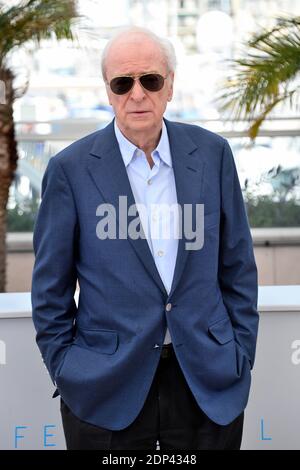 Michael Caine posing at the photocall for the film Youth as part of the 68th Cannes Film Festival in Cannes, France on May 20, 2015. Photo by Nicolas Briquet/ABACAPRESS.COM Stock Photo