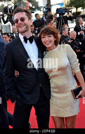 Emma de Caunes und ihr Mann Jamie Hewlett kommen im Palais des Festivals zur Vorführung des Films Jugend im Rahmen der 68. Filmfestspiele von Cannes am 20. Mai 2015 in Cannes, Frankreich. Foto von Nicolas Briquet/ABACAPRESS.COM Stockfoto