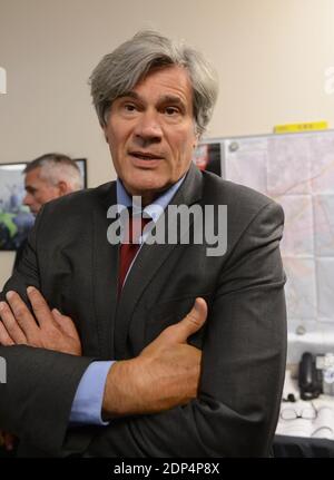 Stephane LeFoll beim 83. 24-Stunden-Langstreckenrennen von Le Mans am 13. Juni 2015 in Le Mans, Westfrankreich. Foto von Guy Durand/ABACAPRESS.COM Stockfoto