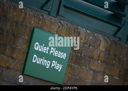 Atmosphäre während der Wimbledon Tennis Championships 2015 im All England Lawn Tennis and Croquet Club in London, Großbritannien am 28. Juni 2015. Foto von Corine Dubreuil/ABACAPRESS.COL Stockfoto