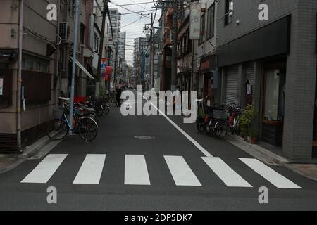 Straßen von Tokio Japan Stockfoto