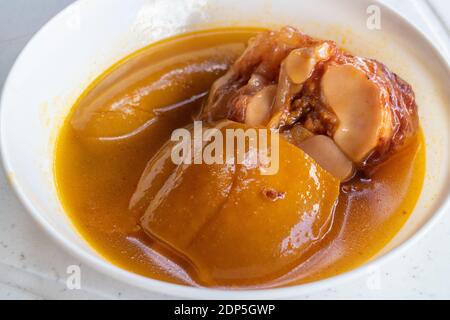 Ein lokales philippinisches Gericht in Bohol, Philippinen Stockfoto