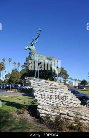 Inglewood, Kalifornien, USA 18. Dezember 2020 EIN allgemeiner Blick auf die Atmosphäre auf dem Inglewood Park Cemetery am 18. Dezember 2020 in Inglewood, Kalifornien, USA. Foto von Barry King/Alamy Stockfoto Stockfoto