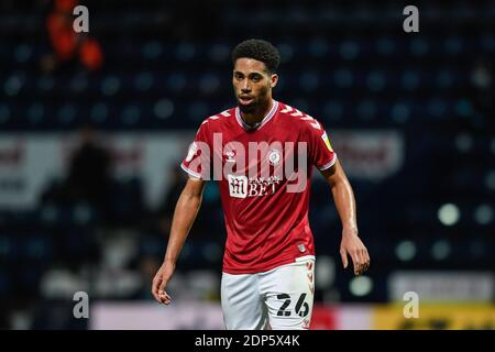 ZAK Vyner #26 von Bristol City in Aktion während der Spiel Stockfoto