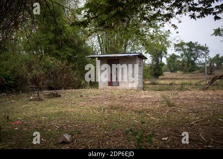 LAO - UMWELT - 4000 INSEL Porträt des 4000 Inseln Territoriums (Si Phan Don) im äußersten Süden von Laos, wo sich der berühmte Don Sahong Damm befindet Stockfoto