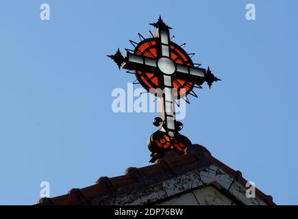 Kirche des Heimsuchungskreuzes, ein Karem, Israel Stockfoto