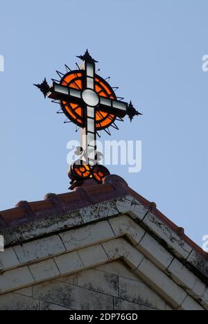 Kirche des Heimsuchungskreuzes, ein Karem, Israel Stockfoto