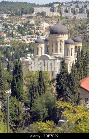 Russisch-Orthodoxe Kirche, ein karem, Israel Stockfoto