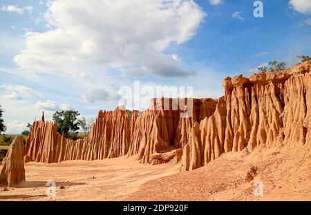 Der atemberaubende Canyon namens Lalu im Ta Phraya Nationalpark, Provinz Sa Kaeo, Ostthailand Stockfoto