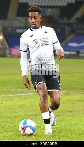 Liberty Stadium, Swansea, Glamorgan, Großbritannien. Dezember 2020. English Football League Championship Football, Swansea City versus Barnsley; Jamal Lowe of Swansea City Credit: Action Plus Sports/Alamy Live News Stockfoto