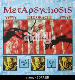 Metapsychosis - The Oracle - The Delphi Mix & The Oedipus Saga & The Prophecies (Rigor Mortis V 3.0), AUM 1812, E.Bout,D.Hasselaar, Henry van Kleeff Rotterdam, Maurice Molier, - Vintage Vinyl Album Cover Stockfoto