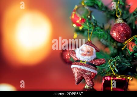 Weihnachtsferien Hintergrund mit Kopieplatz für Ihre Texte Stockfoto