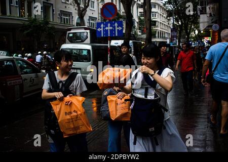 VIETNAM - HO-CHI-MINH DAS BOULIMIC Porträt der Metropole Ho Chi Minh City, die einen exponentiellen Wirtschaftsboom erlebt. VIETNAM - HO-CHI-MI Stockfoto