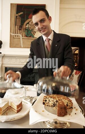 GROSSBRITANNIEN / England / London /Brown's Hotel Nachmittagstee im Browns Hotel in Mayfair, London, Großbritannien Stockfoto