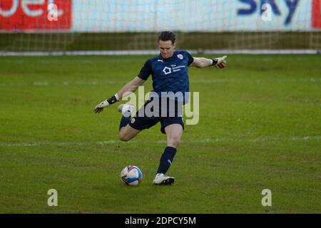 SWANSEA, WALES. 19. DEZEMBER Torwart Jack Walton von Barnsley während des Sky Bet Championship-Spiels zwischen Swansea City und Barnsley im Liberty Stadium, Swansea am Samstag 19. Dezember 2020. (Quelle: Jeff Thomas) Quelle: MI News & Sport /Alamy Live News Stockfoto