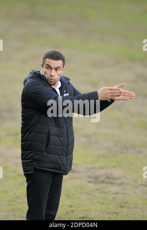 SWANSEA, WALES. 19. DEZEMBER Barnsley-Manager Valerien Ismael während des Sky Bet Championship-Spiels zwischen Swansea City und Barnsley im Liberty Stadium, Swansea am Samstag, 19. Dezember 2020. (Quelle: Jeff Thomas) Quelle: MI News & Sport /Alamy Live News Stockfoto