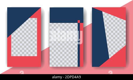 Social Media Post Design. Editierbare Vektordarstellung Stock Vektor