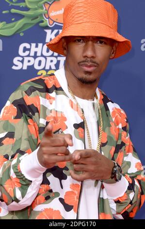 Nick Cannon nimmt am 16. Juli 2015 an den Nickelodeon Kids' Choice Sports Awards 2015 im Pauley Pavilion der UCLA in Los Angeles, CA, USA, Teil. Foto von Lionel Hahn/ABACAPRESS.COM Stockfoto