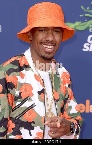 Nick Cannon nimmt am 16. Juli 2015 an den Nickelodeon Kids' Choice Sports Awards 2015 im Pauley Pavilion der UCLA in Los Angeles, CA, USA, Teil. Foto von Lionel Hahn/ABACAPRESS.COM Stockfoto