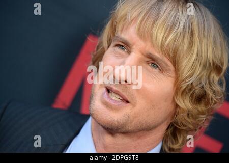 Owen Wilson nimmt an der Premiere von No Escape der Weinstein Company im Regal Cinemas L.A. Teil Live in Los Angeles, CA, USA, am 17. August 2015. Foto von Lionel Hahn/ABACAPRESS.COM Stockfoto