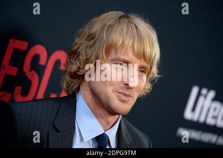 Owen Wilson nimmt an der Premiere von No Escape der Weinstein Company im Regal Cinemas L.A. Teil Live in Los Angeles, CA, USA, am 17. August 2015. Foto von Lionel Hahn/ABACAPRESS.COM Stockfoto