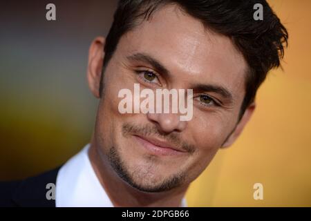 Shiloh Fernandez nimmt an der Premiere von Warner Bros. Pictures' 'We Are Your Friends' im TCL Chinese Theatre am 20. August 2015 in Los Angeles, CA, USA Teil. Foto von Lionel Hahn/ABACAPRESS.COM Stockfoto