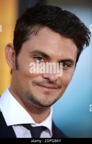 Shiloh Fernandez nimmt an der Premiere von Warner Bros. Pictures' 'We Are Your Friends' im TCL Chinese Theatre am 20. August 2015 in Los Angeles, CA, USA Teil. Foto von Lionel Hahn/ABACAPRESS.COM Stockfoto