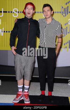 21 Pilot nimmt an den MTV Video Music Awards 2015 im Microsoft Theater am 30. August 2015 in Los Angeles, CA, USA Teil. Foto von Lionel Hahn/ABACAPRESS.COM Stockfoto