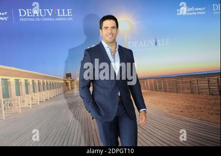 Eli Roth posiert bei der Fotozelle für den Film Knock Knock im Rahmen des 41. American Film Festival in Deauville, Frankreich am 5. September 2015. Foto von Alban Wyters/ABACAPRESS.COM Stockfoto