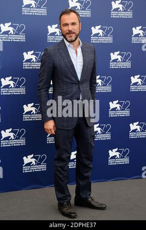 Massimiliano Gallo nimmt an der "per Amor Vostro" Fotocall während des 72. Internationalen Filmfestivals (Mostra) Venedig auf dem Lido in Venedig, Italien am 11. September 2015 Teil. Foto von Aurore Marechal/ABACAPRESS.COM Stockfoto