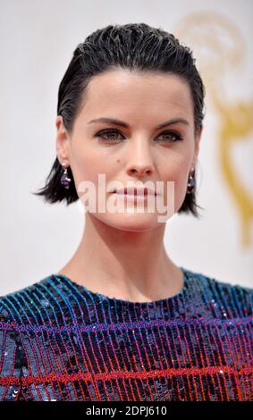 Jaimie Alexander nimmt am 20. September 2015 an den 67. Emmy Awards im Microsoft Theater in Los Angeles, CA, USA Teil. Foto von Lionel Hahn/ABACAPRESS.COM Stockfoto