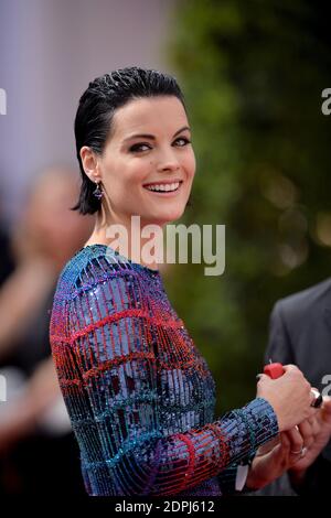 Jaimie Alexander nimmt am 20. September 2015 an den 67. Emmy Awards im Microsoft Theater in Los Angeles, CA, USA Teil. Foto von Lionel Hahn/ABACAPRESS.COM Stockfoto