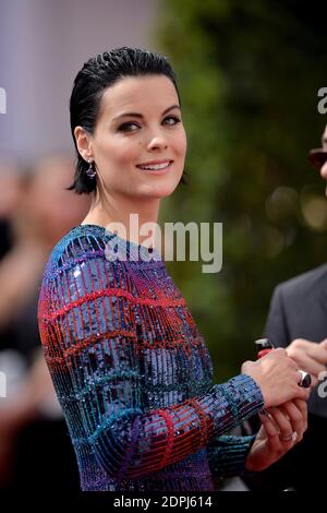 Jaimie Alexander nimmt am 20. September 2015 an den 67. Emmy Awards im Microsoft Theater in Los Angeles, CA, USA Teil. Foto von Lionel Hahn/ABACAPRESS.COM Stockfoto