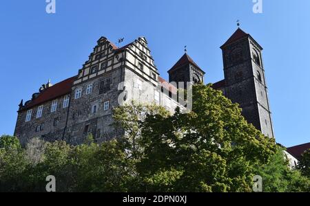 Quedlinburg Castle Stockfoto