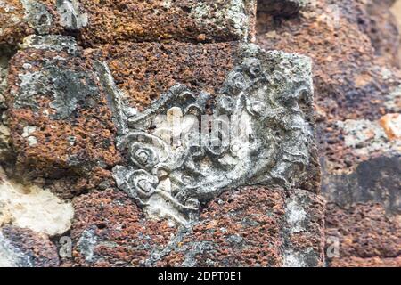 Wat Kamphaeng Laeng sind eine Reihe von alten Khmer-Tempeln in Phetchaburi, Thailand Stockfoto