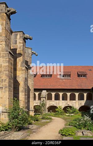 Innenhof, hoher Dom, Hildesheim, Niedersachsen, Deutschland Stockfoto