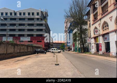 Pettah Markt in Colombo in Sri Lanka Stockfoto