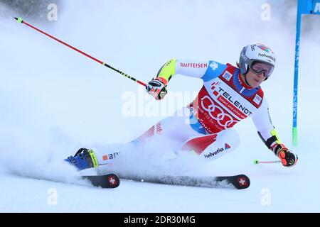 Alta Badia, Südtirol, Italien. Dezember 2020. International Ski Federation World Cup Alpine Skiing, Riesenslalom; Marco Odermatt (SUI) Credit: Action Plus Sports/Alamy Live News Stockfoto