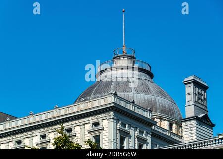 Alte Architektur in generischen Gebäuden der Altstadt von Montreal, Quebec, Kanada Stockfoto