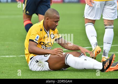 Sardegna Arena, Cagliari, Italien. Dezember 2020. Samir von Udinese Calcio während Cagliari Calcio vs Udinese Calcio, Italienische Fußball Serie A Spiel - Foto Luigi Canu/LM Kredit: LiveMedia/Alamy Live News Stockfoto