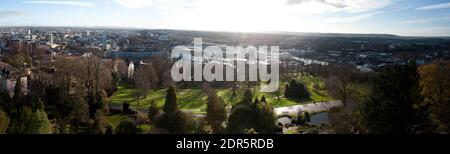 Panorama, Brandon Tower, Bristol Stockfoto