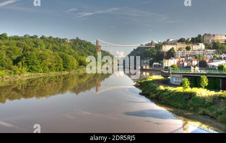 Clifton Suspension Bridge in Bristol Stockfoto