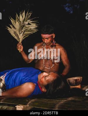 Shuar Territory, Amazonas, Ecuador Stockfoto