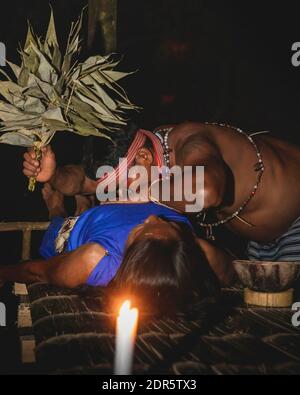 Shuar Territory, Amazonas, Ecuador Stockfoto