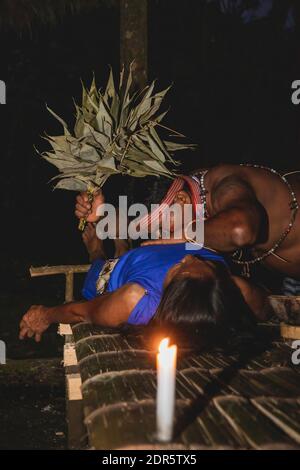 Shuar Territory, Amazonas, Ecuador Stockfoto