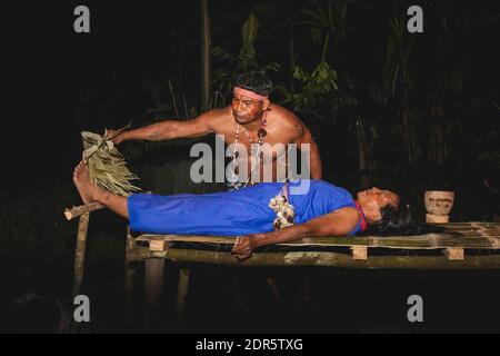 Shuar Territory, Amazonas, Ecuador Stockfoto